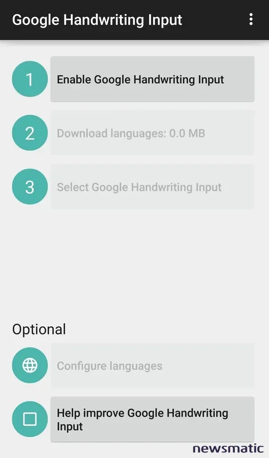 Cómo instalar y configurar la aplicación de entrada de escritura a mano en tu dispositivo Android - General | Imagen 1 Newsmatic