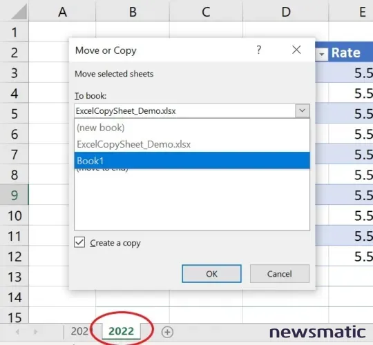 Cómo copiar una hoja de cálculo en Excel a otro libro de trabajo - Software | Imagen 4 Newsmatic