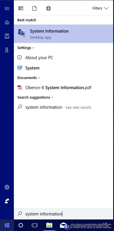 Optimiza tu PC: Crea conjuntos de datos para solucionar problemas con Información del Sistema en Windows 10 - Software | Imagen 1 Newsmatic