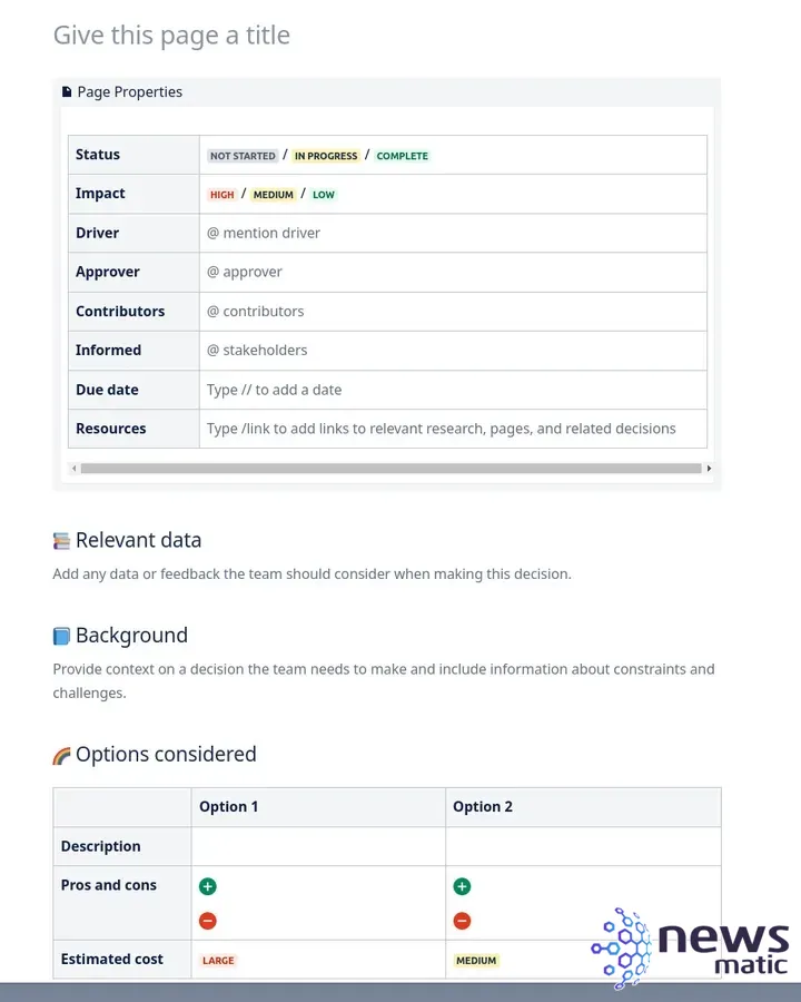 Cómo utilizar la plantilla DACI para tomar decisiones en Jira - Software | Imagen 4 Newsmatic