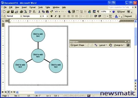 Cómo utilizar las funciones de diagramación en Microsoft Word - Software | Imagen 2 Newsmatic