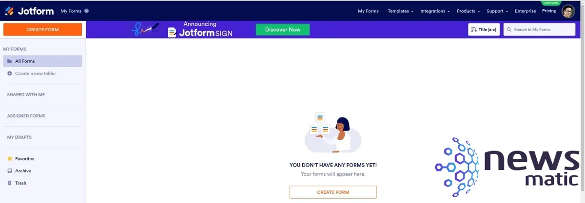 Cómo crear formularios fácilmente con Jotform: Guía paso a paso - Software | Imagen 2 Newsmatic