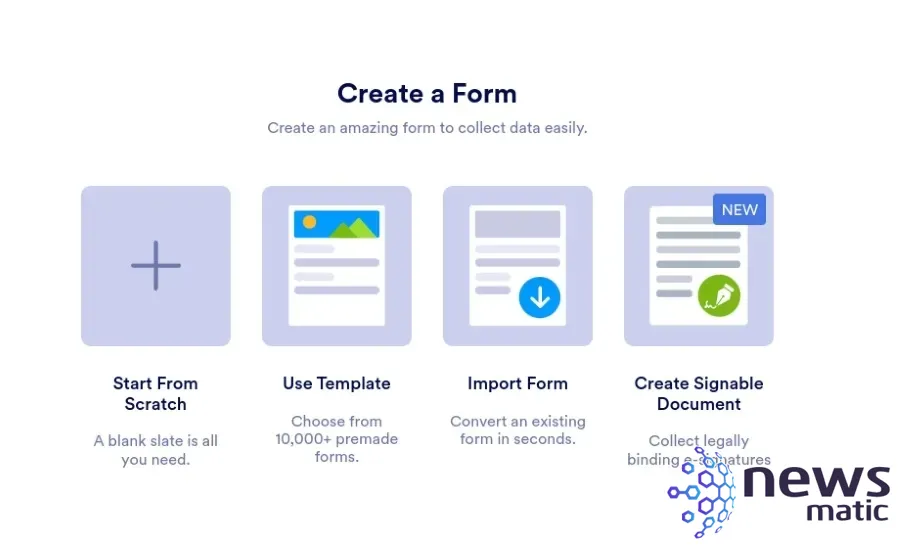 Cómo crear formularios fácilmente con Jotform: Guía paso a paso - Software | Imagen 3 Newsmatic