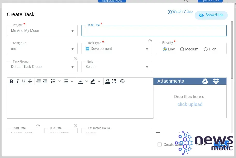 Cómo crear y utilizar grupos de tareas en Orangescrum para la gestión de proyectos ágiles - Software | Imagen 6 Newsmatic