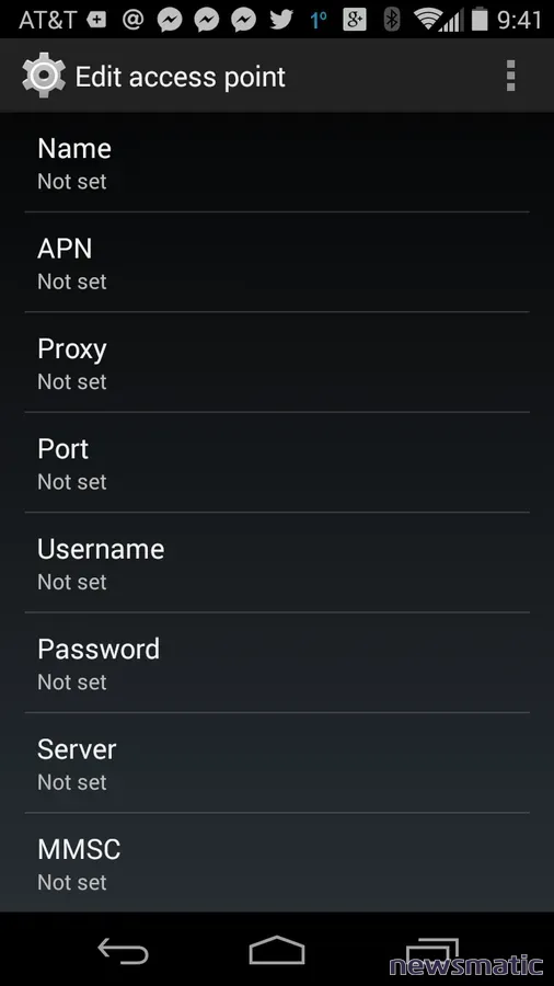 Cómo configurar el APN en tu dispositivo Android para cambiar de operadora - Móvil | Imagen 2 Newsmatic