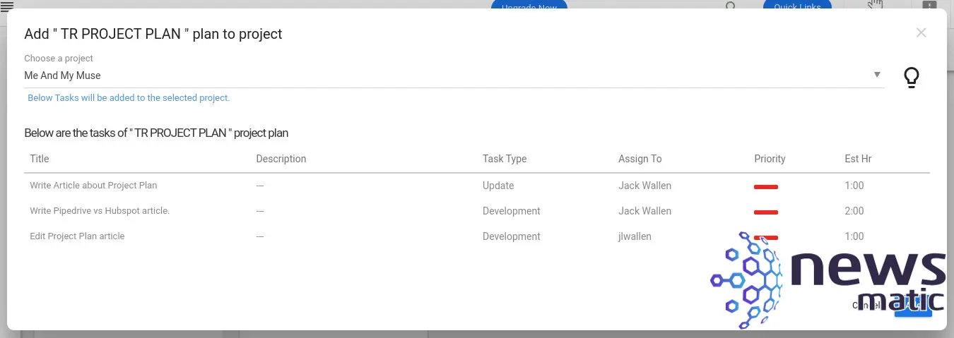 Cómo crear un plan de proyecto con Orangescrum - Software | Imagen 6 Newsmatic