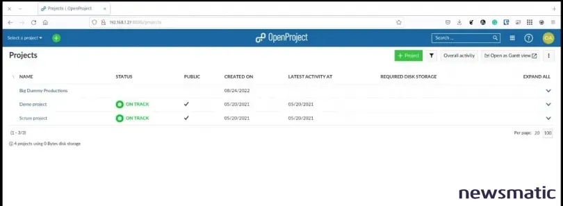 Cómo crear y gestionar proyectos con OpenProject en tu centro de datos o en la nube - Software | Imagen 2 Newsmatic