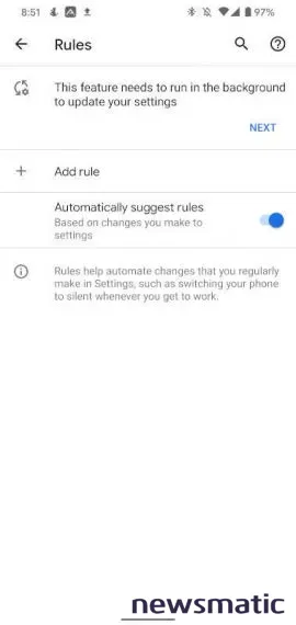Cómo crear reglas de automatización en un teléfono Pixel - Móvil | Imagen 1 Newsmatic