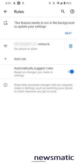 Cómo crear reglas de automatización en un teléfono Pixel - Móvil | Imagen 5 Newsmatic