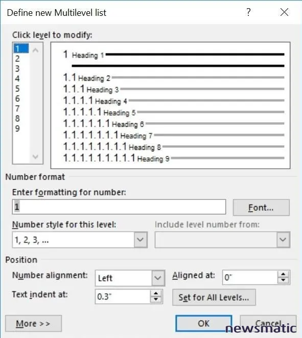 Cómo controlar espaciado y alineación en una lista numerada en Microsoft Word - Software | Imagen 1 Newsmatic