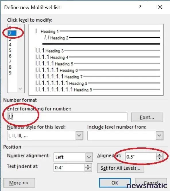 Cómo controlar espaciado y alineación en una lista numerada en Microsoft Word - Software | Imagen 3 Newsmatic