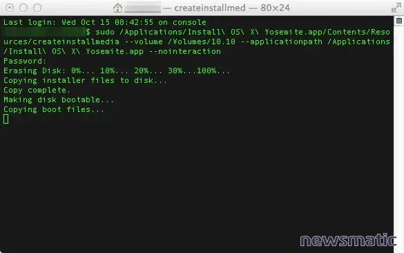 Cómo crear un USB de arranque con todas las versiones de OS X en una sola unidad flash - Software | Imagen 10 Newsmatic