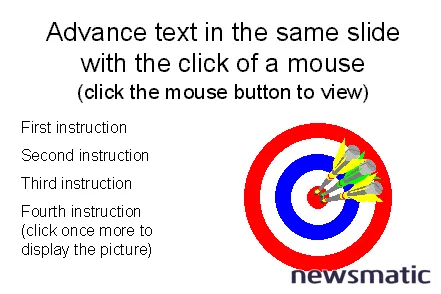 Cómo crear instrucciones activadas por clic en PowerPoint - Desarrollo | Imagen 1 Newsmatic