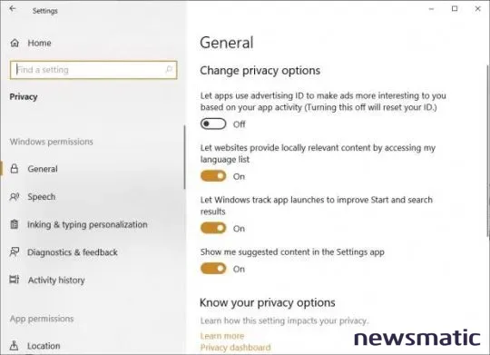 Cómo desactivar aplicaciones en segundo plano en Windows 10 - Software | Imagen 2 Newsmatic