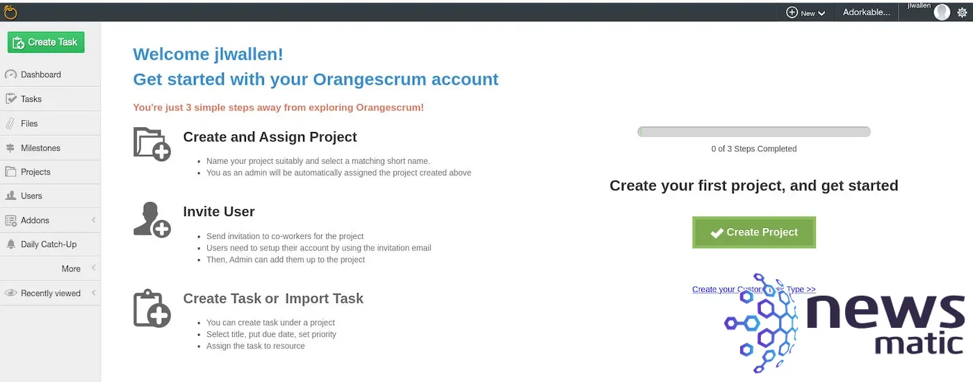 Cómo desplegar Orangescrum como contenedor Docker en tu empresa - Software | Imagen 3 Newsmatic
