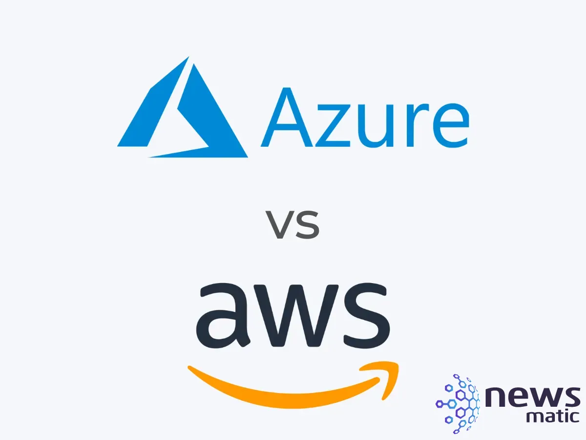 Microsoft Azure vs AWS IIoT: Comparación de características y servicios - Internet de las cosas | Imagen 1 Newsmatic