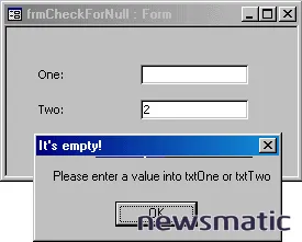 Cómo manejar valores nulos en Access: Is Null y IsNull() - Hardware | Imagen 6 Newsmatic