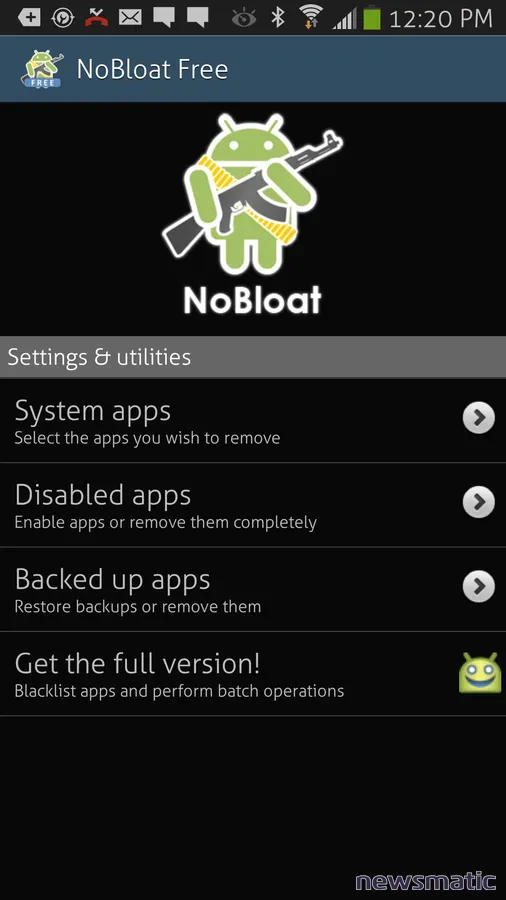 Cómo eliminar aplicaciones no deseadas en tu dispositivo Android rooteado - Android | Imagen 2 Newsmatic