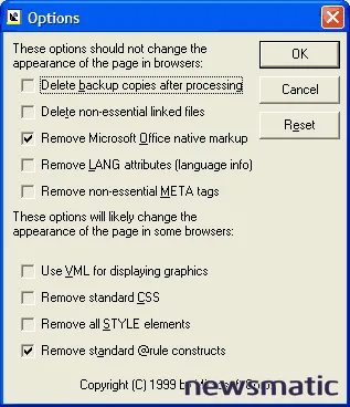 Libera tus archivos HTML de desorden con el Filtro HTML Office 2000 para Microsoft Word - Software | Imagen 4 Newsmatic