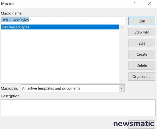Cómo eliminar estilos no utilizados en Word: procedimiento VBA - Software | Imagen 6 Newsmatic