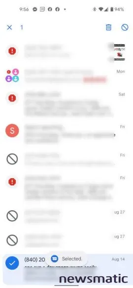 Cómo eliminar mensajes de spam y bloquear números en Android - Móvil | Imagen 2 Newsmatic