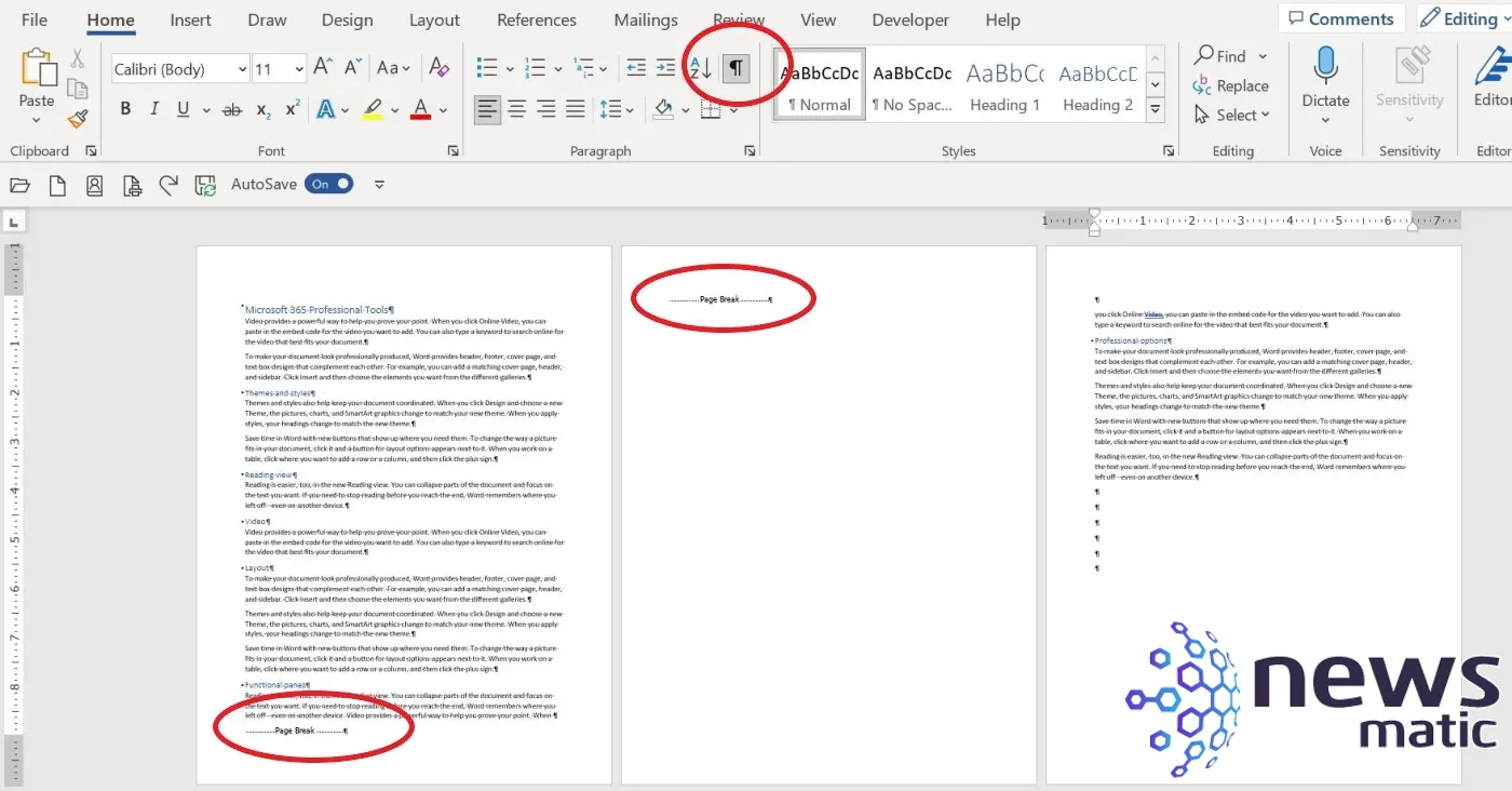 Cómo eliminar una página en blanco de un documento de Word - Software | Imagen 2 Newsmatic