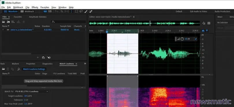 Cómo corregir los plosivos en el audio usando Adobe Audition - Software | Imagen 4 Newsmatic