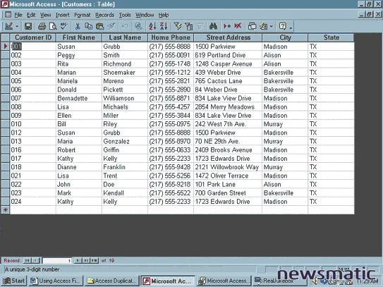 Cómo eliminar registros duplicados en una base de datos de Access - Gestión de datos | Imagen 1 Newsmatic
