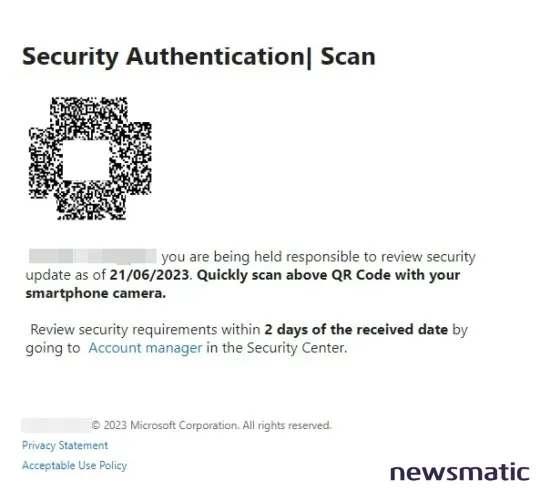 Campaña masiva de phishing con códigos QR: cómo protegerse - Seguridad | Imagen 2 Newsmatic