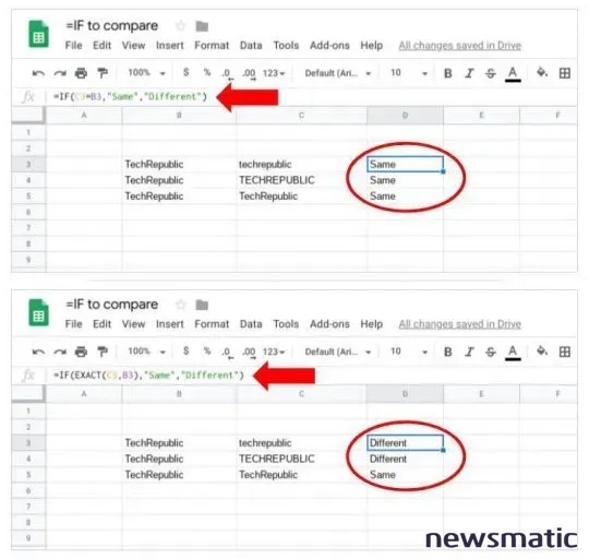 Cómo comparar y eliminar datos duplicados en Google Sheets - Software | Imagen 1 Newsmatic