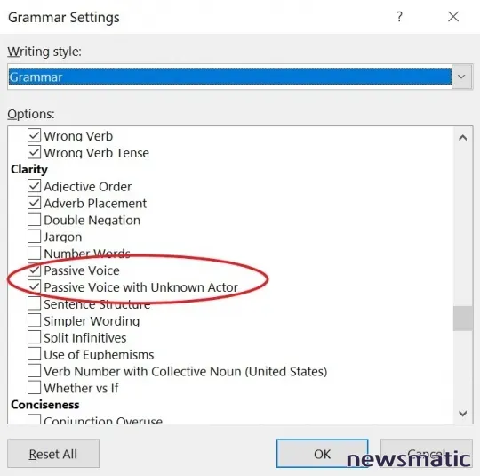 Cómo encontrar y reescribir la voz pasiva en Word - Software | Imagen 2 Newsmatic
