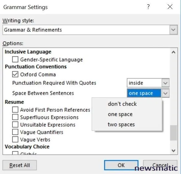 Cómo usar Word para corregir los espacios después de un punto - Software | Imagen 1 Newsmatic