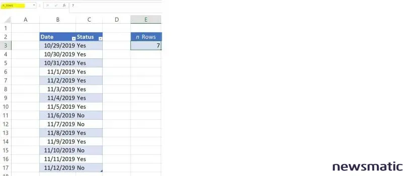 Domina Excel: Cómo evaluar las últimas filas en un conjunto de datos en constante cambio - Software | Imagen 2 Newsmatic