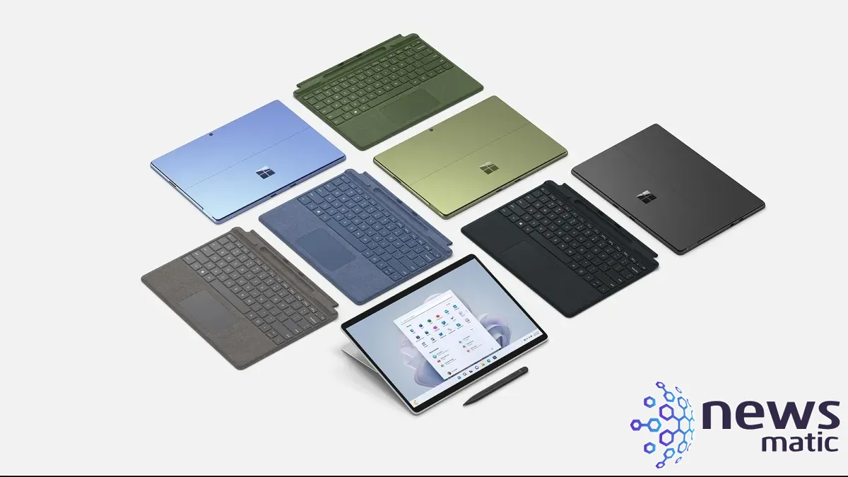 Microsoft presenta los nuevos Surface Pro - Conjunto de instrumentos | Imagen 1 Newsmatic