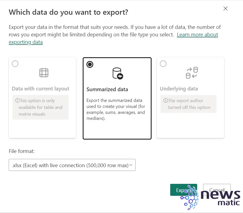 Exporta tus datos de Microsoft Power BI a Excel de manera fácil y rápida - Software | Imagen 7 Newsmatic