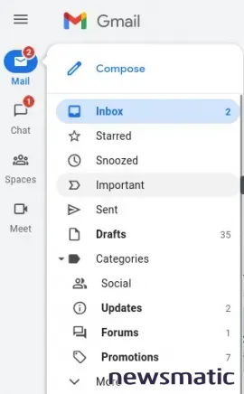 Cómo crear filtros de búsqueda en Gmail para organizar tus correos electrónicos - CXO | Imagen 4 Newsmatic
