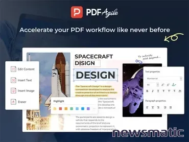 Optimiza la edición de PDFs con PDF Agile Premium para Windows - Software | Imagen 1 Newsmatic