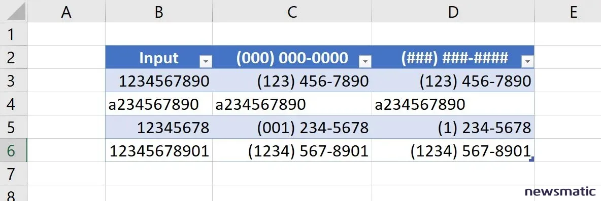 Cómo validar y formatear correctamente los números de teléfono en Microsoft Excel - Software | Imagen 1 Newsmatic