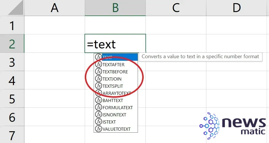 Aprovecha al máximo las funciones TEXTODESPUÉS() y TEXTOANTES() en Microsoft Excel - Software | Imagen 1 Newsmatic