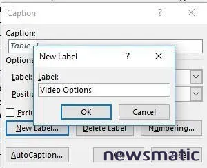 C&oacute;mo generar una lista de tablas en Word - Software | Imagen 2 Newsmatic