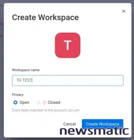 Cómo crear un espacio de trabajo en monday work management para la gestión de proyectos - Software | Imagen 4 Newsmatic