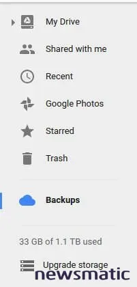 C&oacute;mo gestionar y eliminar las copias de seguridad en Google Drive para Android - M&oacute;vil | Imagen 1 Newsmatic