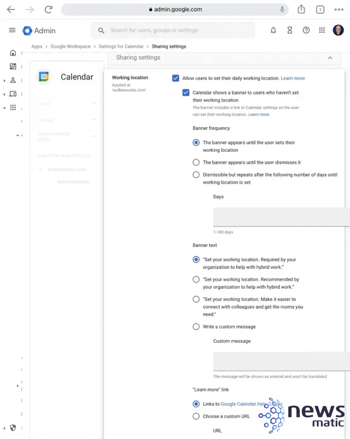 Cómo configurar tu ubicación de trabajo en Google Calendar - Móvil | Imagen 4 Newsmatic