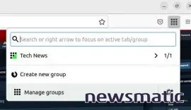 Cómo instalar y usar Simple Tab Groups en Firefox - Software | Imagen 4 Newsmatic