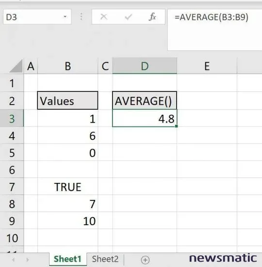 Funciones de promedio en Excel: AVERAGE() - Software | Imagen 1 Newsmatic