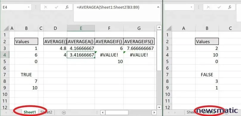 Funciones de promedio en Excel: AVERAGE() - Software | Imagen 3 Newsmatic