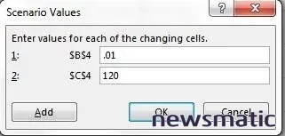 Domina el análisis de escenarios con Excel: ¡Aprende a utilizar esta poderosa herramienta! - Software | Imagen 5 Newsmatic