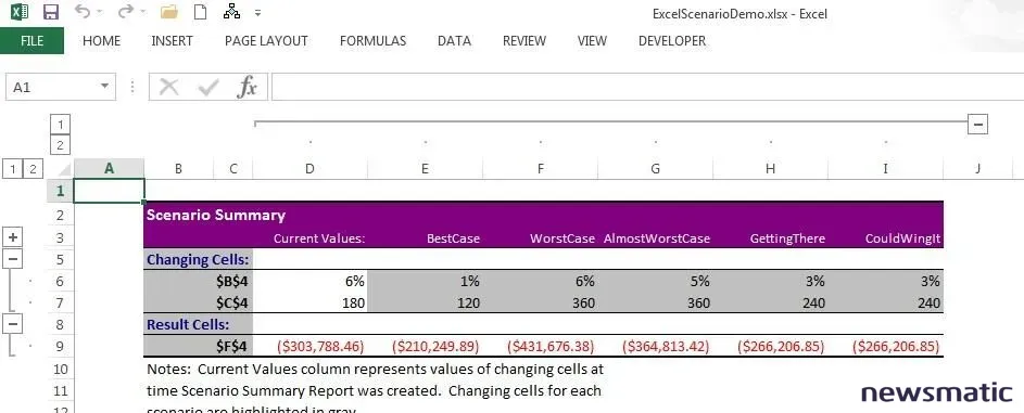 Domina el análisis de escenarios con Excel: ¡Aprende a utilizar esta poderosa herramienta! - Software | Imagen 7 Newsmatic