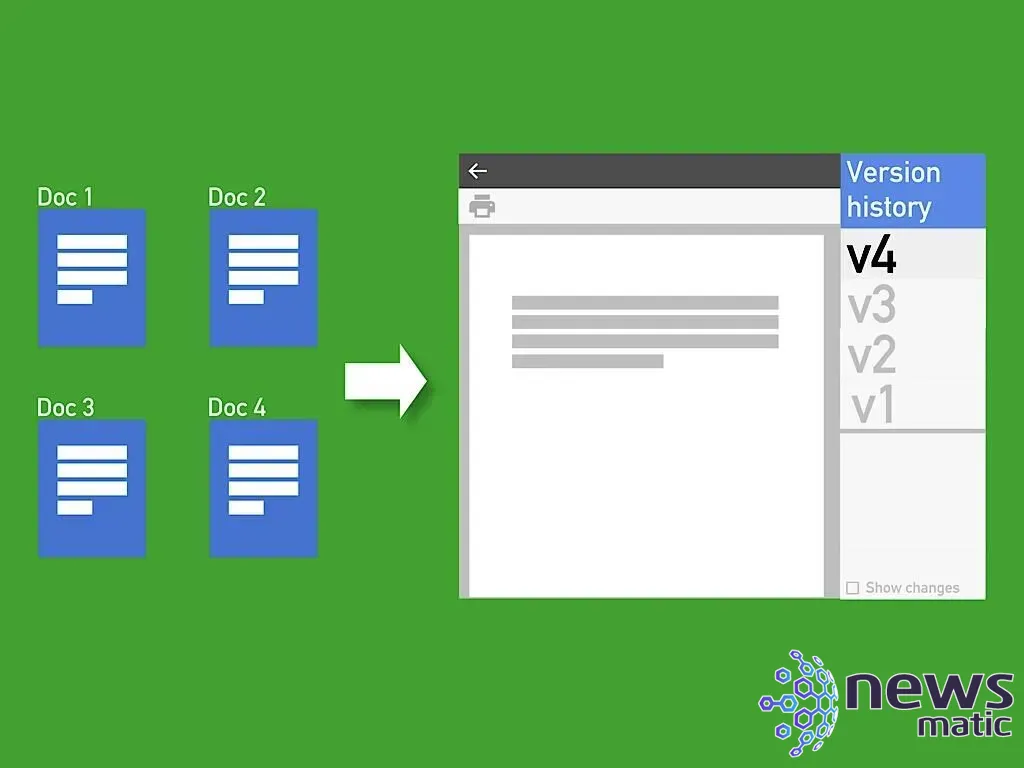 5 consejos para gestionar las versiones de archivos en Google Docs - Software | Imagen 1 Newsmatic