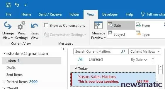 Cómo usar el formato condicional en Outlook 2016 para identificar mensajes entrantes - Software | Imagen 4 Newsmatic